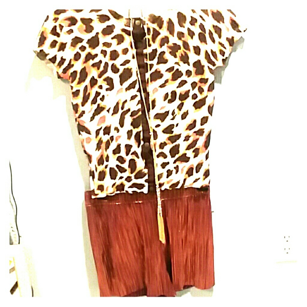 Divided  bronze rust shimmer shorts